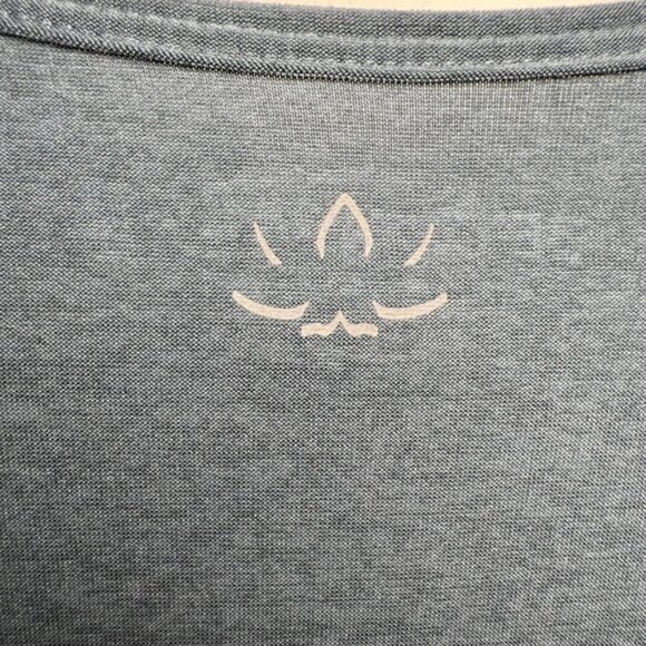 Beyond Yoga Featherweight Morning Light Cropped Pullover Top Size XL Blue - Picture 6 of 6